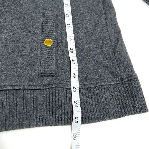 Karen Scott Sport Oversized Collar Sweatshirt - Picture 6 of 7